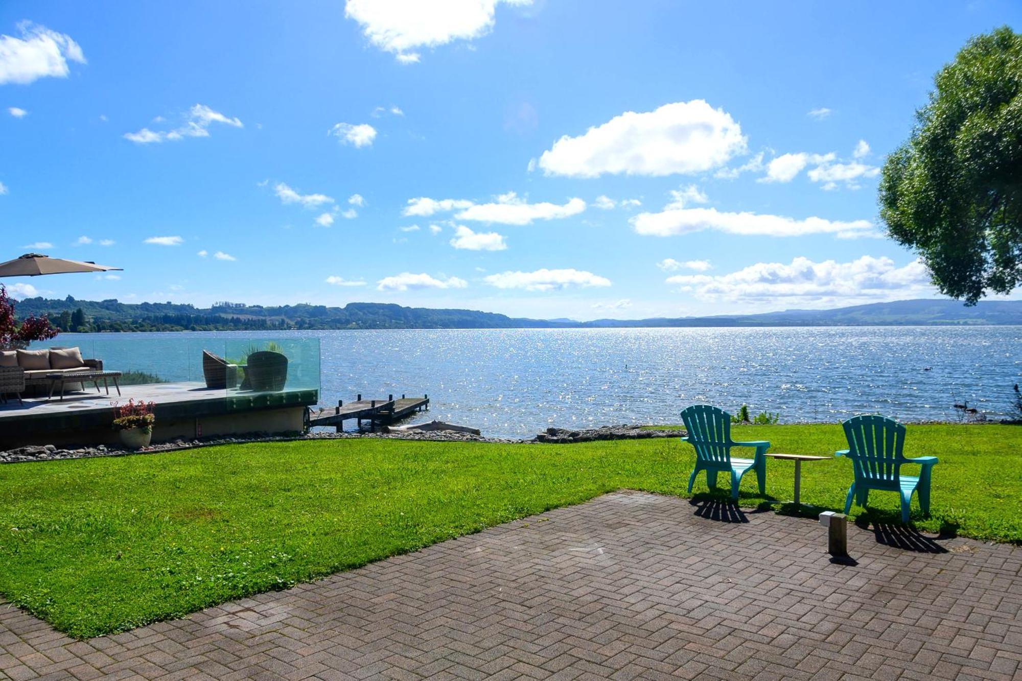 Tranquility Lakefront Rotorua Exterior foto
